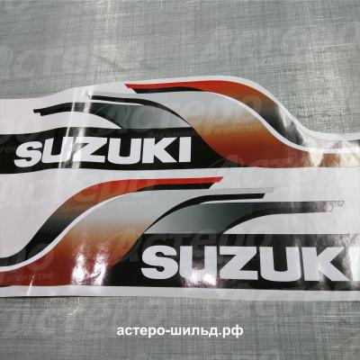 Наклейка на лодочный мотор Сузуки(Suzuki) | astero-shild.ru